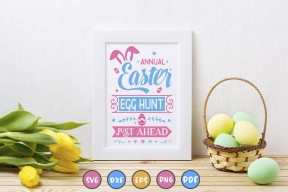 Annual Easter Egg Hunt Just Ahead SVG Review