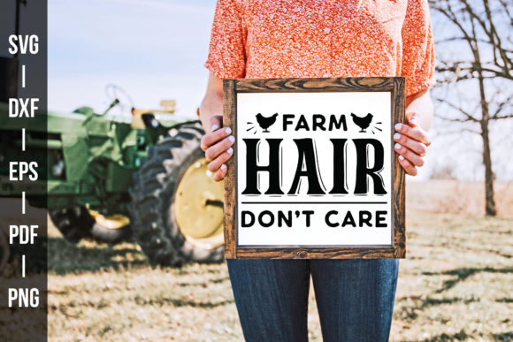 Farm Hair Don't Care Embroidery Review