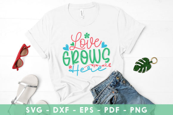 Love Grows Here SVG - Spring SVG Review