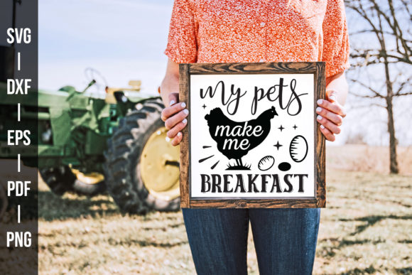 My Pets Make Me Breakfast - SVG Cut File