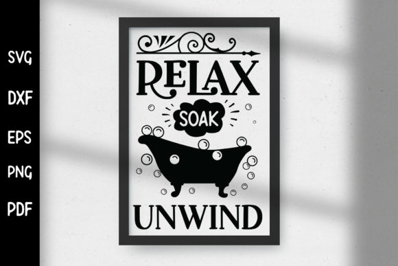 Relax Soak Unwind SVG Review
