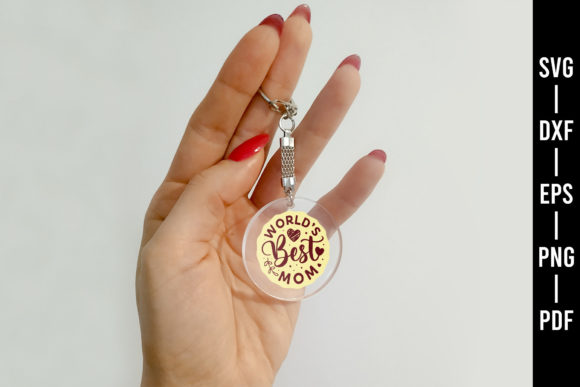 Review: Worlds Best Mom SVG Keychain