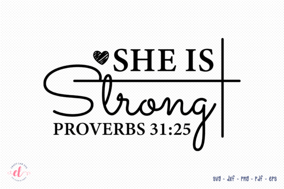 She is Strong Faith Embroidery Review