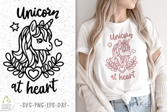 Unicorn at Heart Svg Design Review